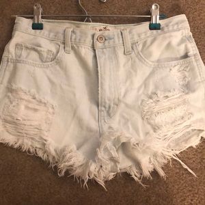 Hollister high waisted shorts